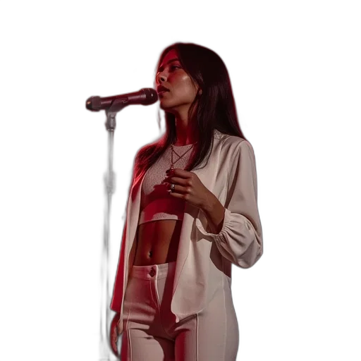 jacket, dress, concept art, neon lights transparent PNG cut-out
