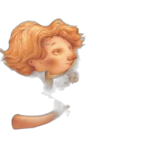 hair, face, mask, staff, 3d render, concept art, photorealistic, watercolor transparent PNG cut-out