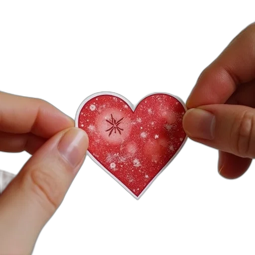 jewelry, 3d render, photorealistic, two, hands, holding, different, sticker transparent PNG cut-out