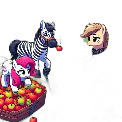 concept art, pixel art, fantasy art, cartoon, monochrome, idyllic, apple, orchard transparent PNG cut-out