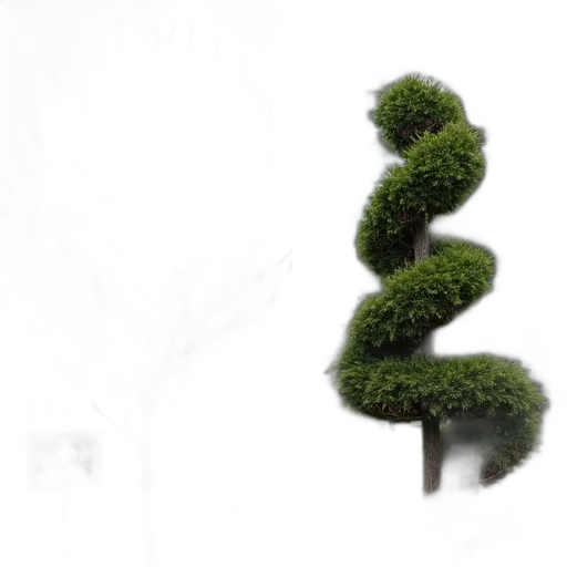 tree, hair, crown, staff, 3d render, photorealistic, concept art, fantasy art transparent PNG cut-out