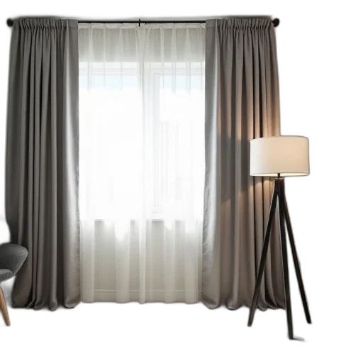 furniture, 3d render, photorealistic, earth tones, monochrome, dark, modern, living transparent PNG cut-out