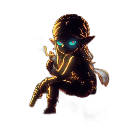 weapon, staff, sword, mask, pixel art, concept art, fantasy art, cyberpunk transparent PNG cut-out