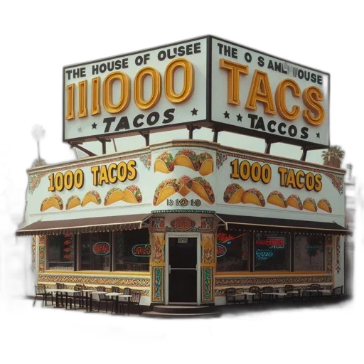 food, shoes, hat, photorealistic, concept art, 3d render, neon lights, brightly transparent PNG cut-out