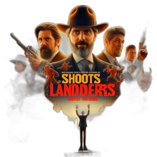 staff, concept art, movie, poster, shoots, landers, features, cowboy-like transparent PNG cut-out
