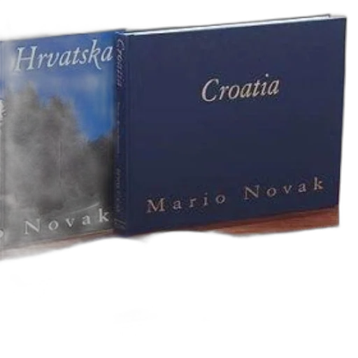 photorealistic, fog, two, books, titled, croatia, mario, novak transparent PNG cut-out