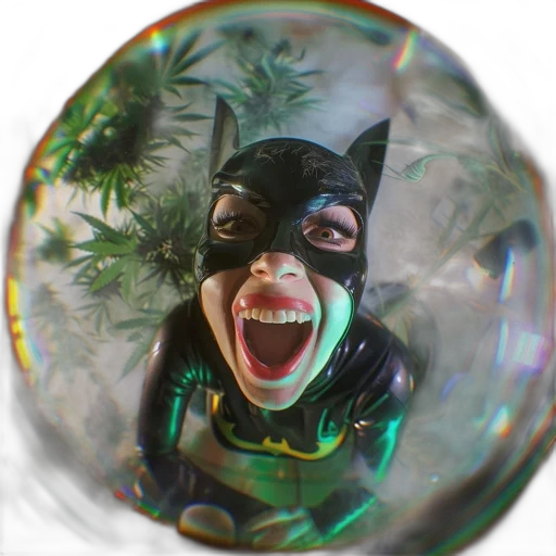 mask, creature, animal, face, comic book art, 3d render, outer space, person transparent PNG cut-out