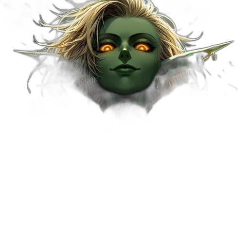 mask, face, creature, staff transparent PNG cut-out