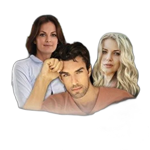 movie, poster, featuring, three, characters, front, picturesque, landscape transparent PNG cut-out