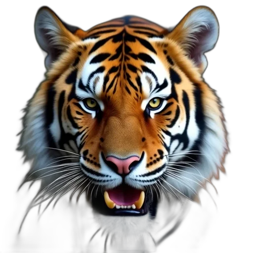 animal, face, photorealistic, 3d render, fantasy art, concept art, close-up, image transparent PNG cut-out
