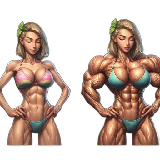 concept art, pixel art, 3d render, fantasy art, green, two, women, gemma transparent PNG cut-out
