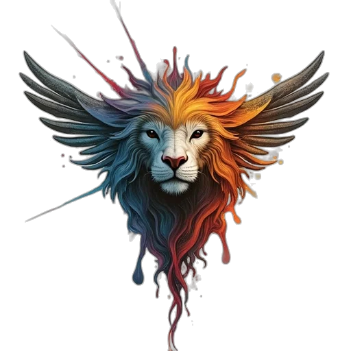 fantasy art, concept art, pixel art, watercolor transparent PNG cut-out