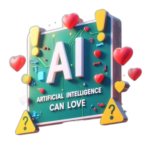 robot, vivid, illustration, portrays, signboard, featuring, words, artificial transparent PNG cut-out