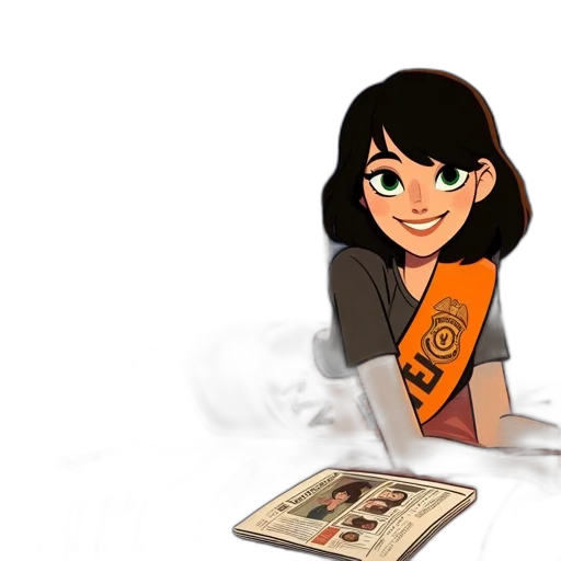 staff, cartoon, concept art, 3d render, fantasy art, fire, animated, woman transparent PNG cut-out