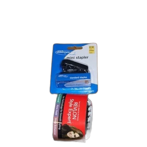hair, box, johnson, pure, cotton, swabs, mini, stapler transparent PNG cut-out
