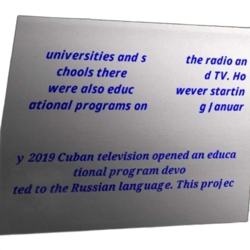image, contains, text, discussing, opening, educational, program, cuban transparent PNG cut-out
