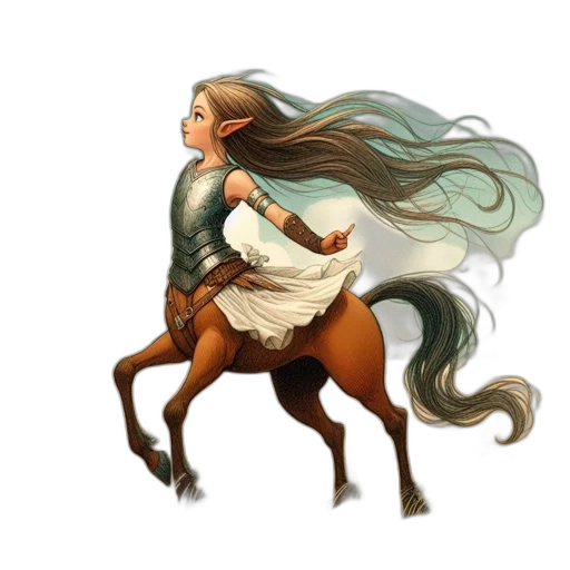 hair, fantasy art, concept art, pixel art, photorealistic, earth tones, green, elven transparent PNG cut-out