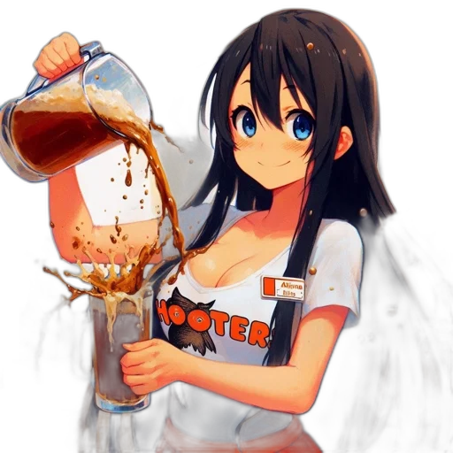 food, dress, weapon, robot, anime, pixel art, concept art, photorealistic transparent PNG cut-out