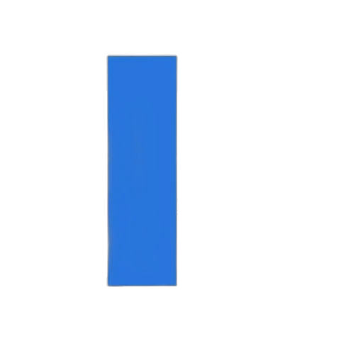 staff, robot, pixel art, blue transparent PNG cut-out