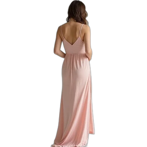 dress, pastel, earth tones, womens, basic, tank, maxi, side transparent PNG cut-out