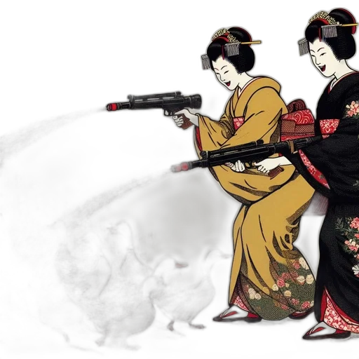 weapon, concept art, anime, photorealistic, pixel art, fire, red, two transparent PNG cut-out
