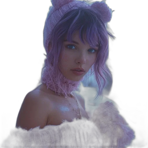 dragon, creature, hat, face, fantasy art, vaporwave, anime, photorealistic transparent PNG cut-out