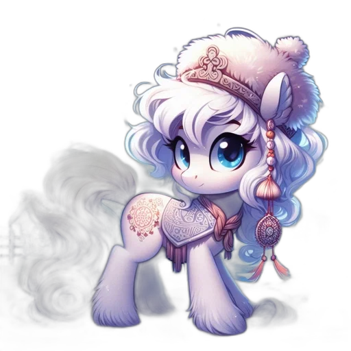 staff, hat, fantasy art, concept art, pixel art, cartoon, snow, pastel transparent PNG cut-out