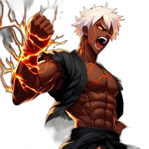 dragon, comic book art, anime, concept art, fantasy art, fire, dark, animated transparent PNG cut-out