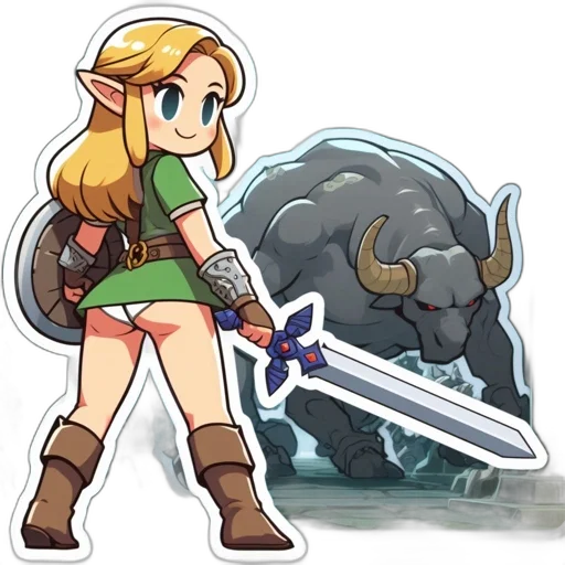 sword, weapon, staff, pixel art, fantasy art, concept art, cartoon, animated transparent PNG cut-out