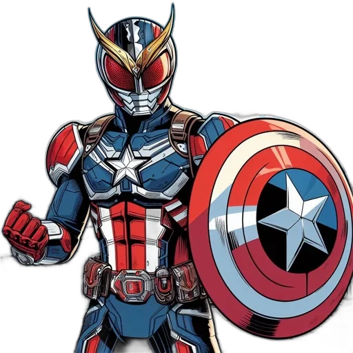 comic book art, concept art, cartoon, individual, adorned, vividly, colored, superhero transparent PNG cut-out