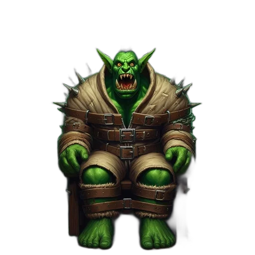 creature, staff, concept art, fantasy art, 3d render, pixel art, green, large transparent PNG cut-out