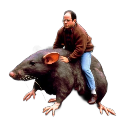 animal, creature, jacket, weapon, concept art, photorealistic, 3d render, man transparent PNG cut-out
