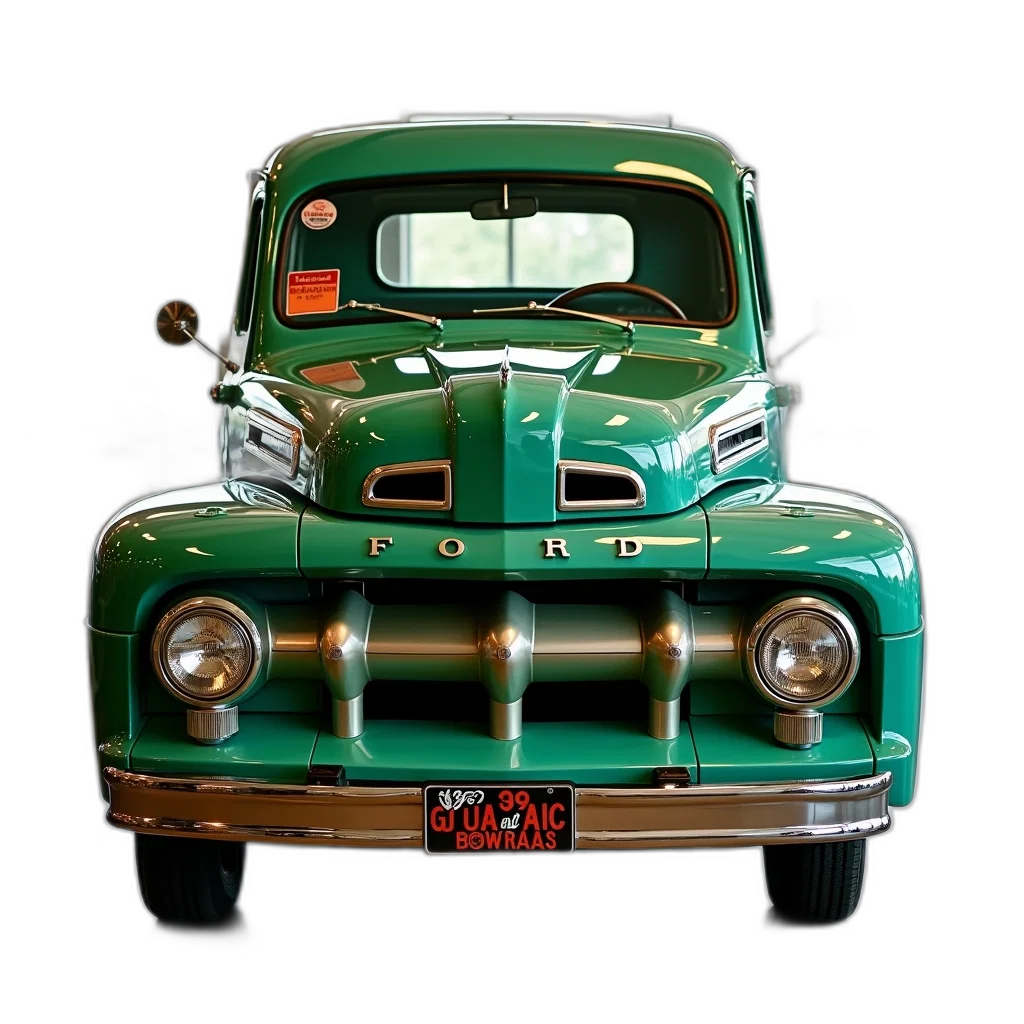 car, weapon, photorealistic, 3d render, concept art, comic book art, green, vintage transparent PNG cut-out