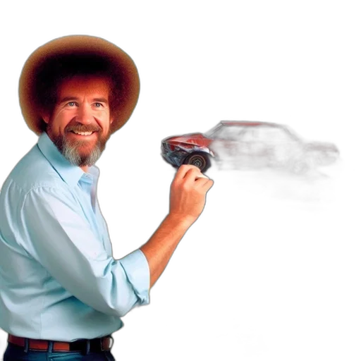 weapon, car, hat, robot, photorealistic, concept art, watercolor, oil painting transparent PNG cut-out