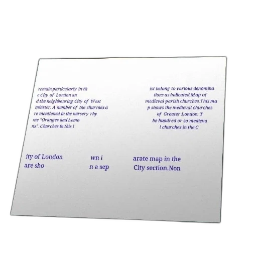 map, medieval, parish, churches, greater, london, shown, city transparent PNG cut-out