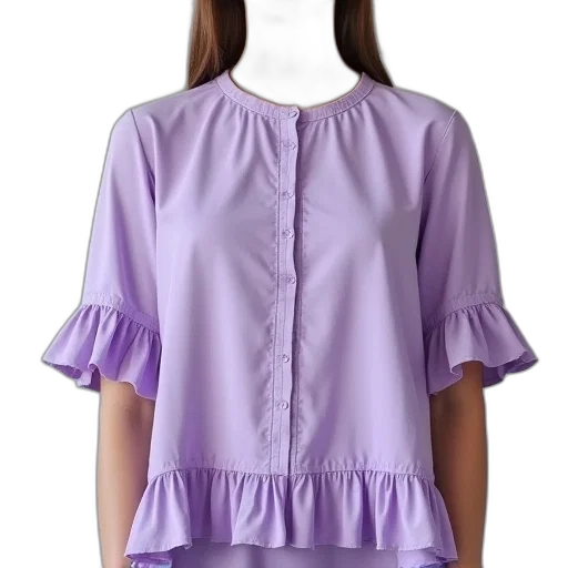 dress, pastel, lavender, blouse transparent PNG cut-out