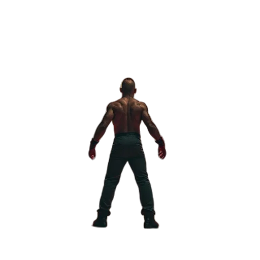 jacket, robot, creature, weapon transparent PNG cut-out