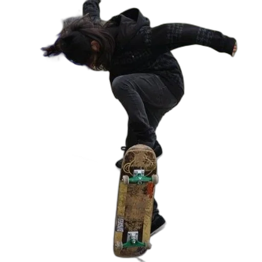 staff, jacket, creature, animal, 3d render, concept art, photorealistic, skateboarder transparent PNG cut-out