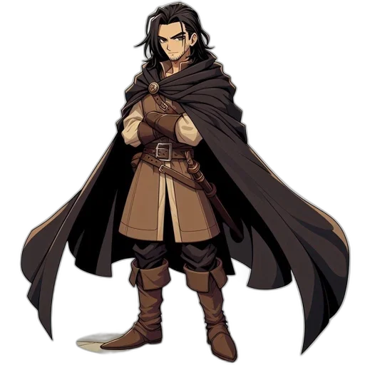 staff, sword, weapon, concept art, fantasy art, pixel art, comic book art, earth tones transparent PNG cut-out