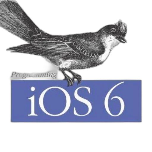 programming, ios, book, cover, featuring, bird, illustration transparent PNG cut-out