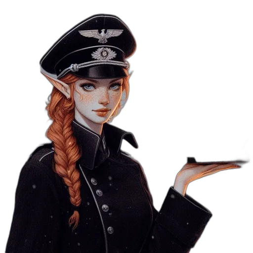 staff, hat, face, fantasy art, concept art, pixel art, photorealistic, dark transparent PNG cut-out