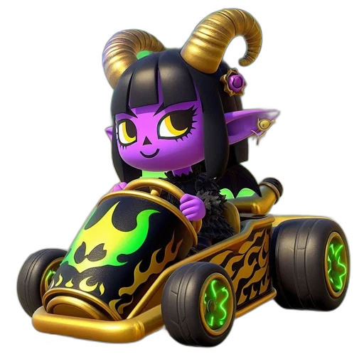 car, weapon, dragon, mask, concept art, 3d render, fantasy art, pixel art transparent PNG cut-out