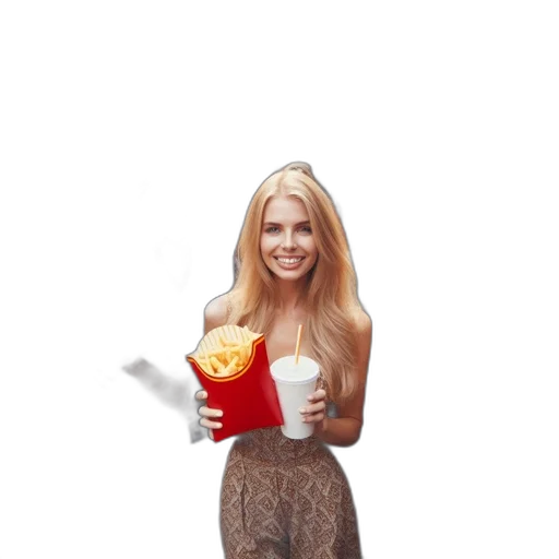 dress, food, photorealistic, 3d render, concept art, pixel art, bustling, street transparent PNG cut-out