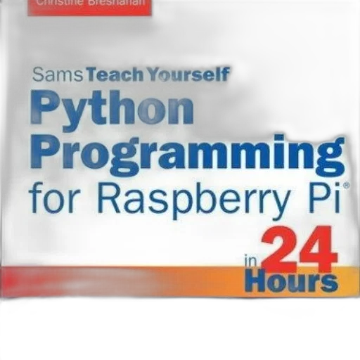 python, programming, raspberry, book, cover, clock, background, indicating transparent PNG cut-out
