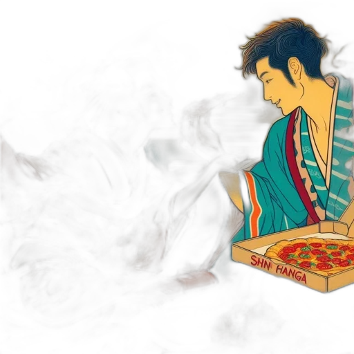 concept art, fantasy art, anime, comic book art, fire, fog, rain, traditional transparent PNG cut-out