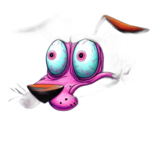 staff, animal, face, mask, concept art, cartoon, photorealistic, 3d render transparent PNG cut-out