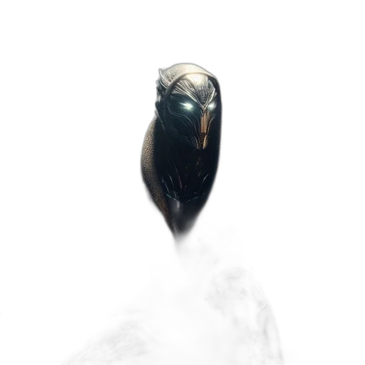 mask, creature, animal, face, concept art, fantasy art, photorealistic, 3d render transparent PNG cut-out