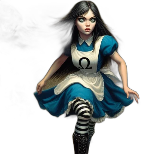 dress, staff, fantasy art, concept art, comic book art, pixel art, blue, monochrome transparent PNG cut-out