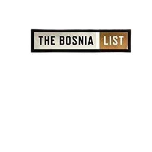 cover, bosnia, list, kenan, trebinčević, susan, shapiro, features transparent PNG cut-out