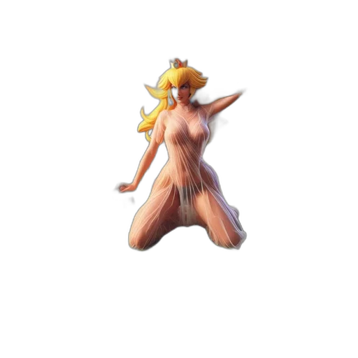 dress, creature, animal, staff, concept art, 3d render, pixel art, fantasy art transparent PNG cut-out